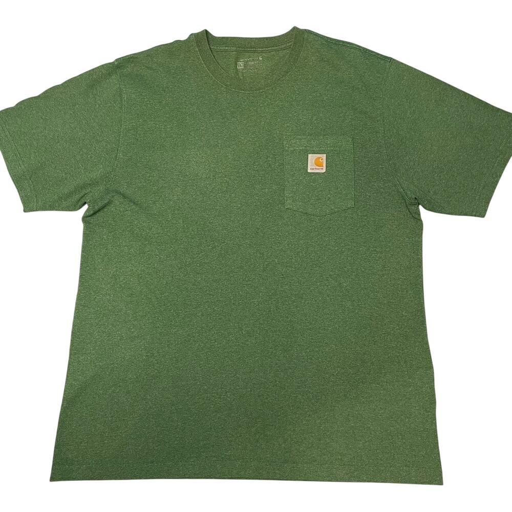 Carhartt Green Loose Fit Pocket T-Shirt Men's L